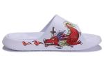 Шлепанцы мужские белые/красные Peak - фото 2