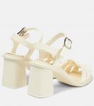 Резиновые сандалии Miu Miu, Avorio - фото 3