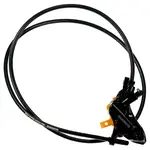 Задний тормоз Shimano MT501 Post Mount Resin Hydraulic Disc, черный - фото 3