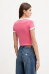 Футболка Guess Jeans, розовый - фото 3