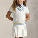 Polo Ralph Lauren Платье White Kids' - фото 4