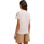 Футболка с вышитым логотипом Moncler, розовый - фото 6