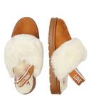 Тапочки Love Moschino, кэмел - фото 4