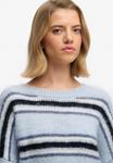 Джемпер Superdry & Co SLOUCHY BRUSHED STRIPE, Blue Fog Stripe/Blue - фото 4