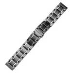 Ремешок Huawei совместимый керамический 41 мм CHENSONG, пятизвенный керамический бело-серебристый - фото 7