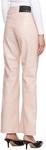 MSGM Розовые прямые брюки из искусственной кожи - фото 2
