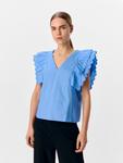 Блуза OBJECT OBJHOPE PAPAYA, светло-синий - фото 2
