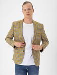 Пиджак от костюма обычного кроя Daniel Hills, цвет Yellow/Grey - фото 4