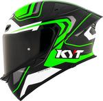 Шлем KYT tt-revo overtech, Black/Green - фото 6