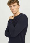 Джемпер JJEGLOBE KNIT CREW NECK Jack & Jones, синий деним - фото 2