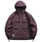 Пуховик Unisex Jeep, рубиново-фиолетовый - фото 6