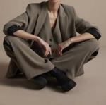 Блейзер Fluid в глине summum, цвет clay - фото 4