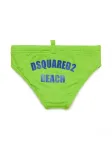 Плавки с логотипом DSQUARED2 KIDS, зеленый - фото 2