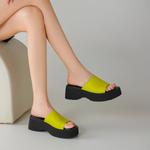 Женские сандалии Slide BOERDIQI, Ecru - фото 4