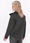Флисовая куртка Schmuddelwedda Fleece jacket, Dark Grey Melange/Dark Grey - фото 3