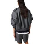 MIU MIU Серое женское пальто, Gray - фото 6