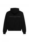 Толстовка PROHIBITED Zip-up sweatshirt, Black - фото 6