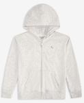 Детская толстовка на молнии Essential abercrombie kids, Anf Light Grey Heather - фото 4
