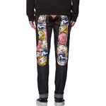 Джинсы мужские деним синие Evisu, синий - фото 7