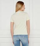 Футболка женская Guess Jeans с логотипом, желтый - фото 3