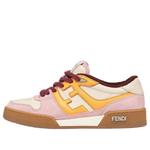 Кроссовки match low top 'pink yellow' Fendi, розовый - фото