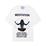 Футболка Jungles Meditation Short-Sleeve Tee, White - фото