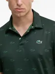 Рубашка поло с принтом Lacoste, зеленый - фото 3