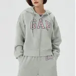 GAP Женская толстовка, Серый/Белый - фото 2