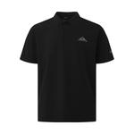 Мужская поло CAT, черный - фото