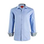 Мальчиковая рубашка slim fit в клетку houndstooth Elie Balleh, Pink - фото 2