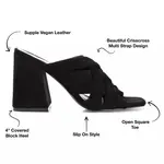 Сандалии Dorisa Slide Journee, Black - фото 8