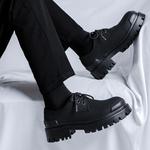 Чёрные классические туфли SHUPATE для мужчин - фото 2