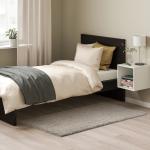 Ковер длинноворсовый, бежевый, 80х150 см, LINDKNUD IKEA - фото 2