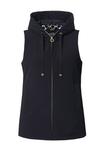 Жилет TEXTURED HOODED VEST Ulla Popken, черный - фото 6