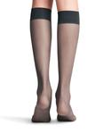 Носки Falke Kniestrümpfe Seidenglatt 15 DEN, цвет Graphite - фото 2