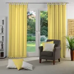 Вирт-гардина «Тронхейм Б», (1 шт.), на заказ Wirth, желтый - фото 2