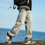 Джинсы Unisex MONTVOO, Светло-голубые (Regular) - фото 11