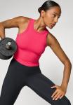Топ Nike Performance ONE FITTED CROP TANK, Rush Pink/Pink - фото 4