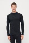 Топ Champion TRAINING KOMPRESSION MOCK NECK LONG SLEEVES, Black - фото