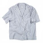 Модная рубашка поло в синюю полоску Thirteen Seven - фото 4