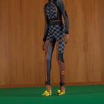 Леггинсы женские Gucci, черный / оранжевый - фото 4