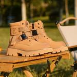 Ботинки Martin женские желтый Eblan - фото 4