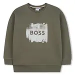Толстовка BOSS J52356, зеленый - фото