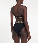 Хлопковый бралетт Greca Border Versace, Black - фото 5