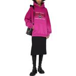 Оригинальный худи Medium 'Pink' Balenciaga, розовый красный - фото 4