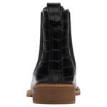 Ботинки челси Clarks под крокодила, черный - фото 5