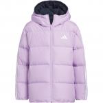 Детская куртка REVERSIBLE Down Adidas, синий/фиолетовый - фото 4