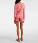 Свитер с принтом Etro, Print On Pink Base - фото 3