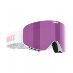 Очки для сноуборда Flow matte white brown pink multi Bliz - фото