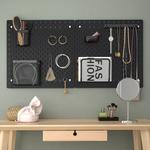 Тарелка перфорированная, черная, 56х56 см, SKÅDIS IKEA - фото 6